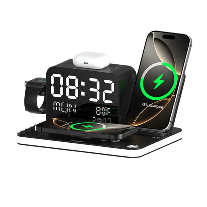 Acer 7-in-1 Wireless Charging Station, compatible with iPhone, Android phones, Apple Watch, and AirPods.
