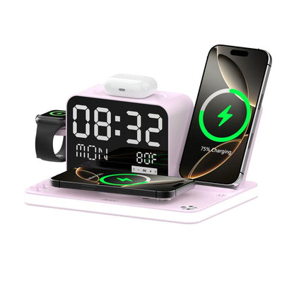 Acer 7-in-1 Wireless Charging Station, compatible with iPhone, Android phones, Apple Watch, and AirPods.